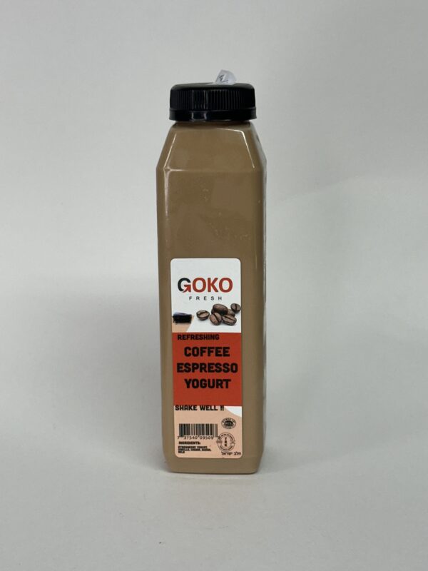 DRINKABLE COFFEE ESPRESSO YOGURT